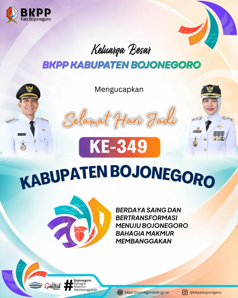 Selamat Hari Jadi ke-349 Kabupaten Bojonegoro