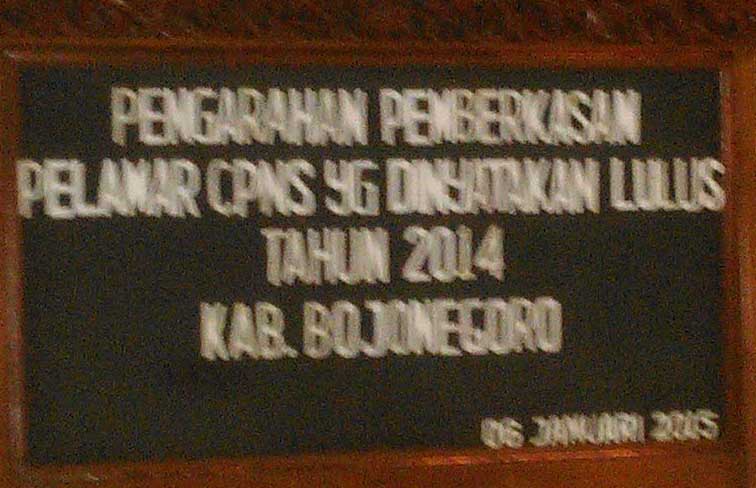 79 CPNS mengikuti pengarahan pemberkasan