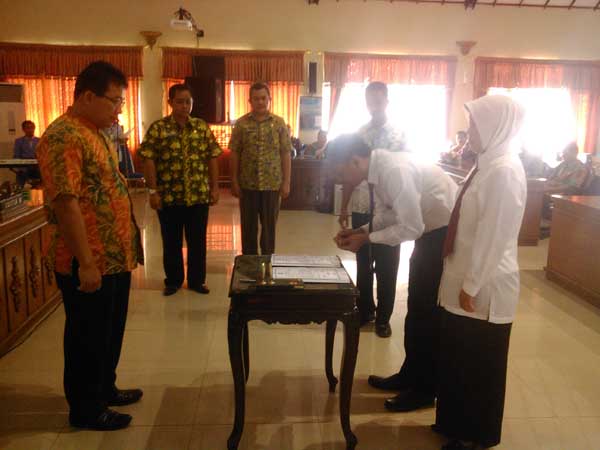 Pembukaan Diklat PIM Tingkat IV Angkt. XXXVIII Kab. Bojonegoro Tahun 2015