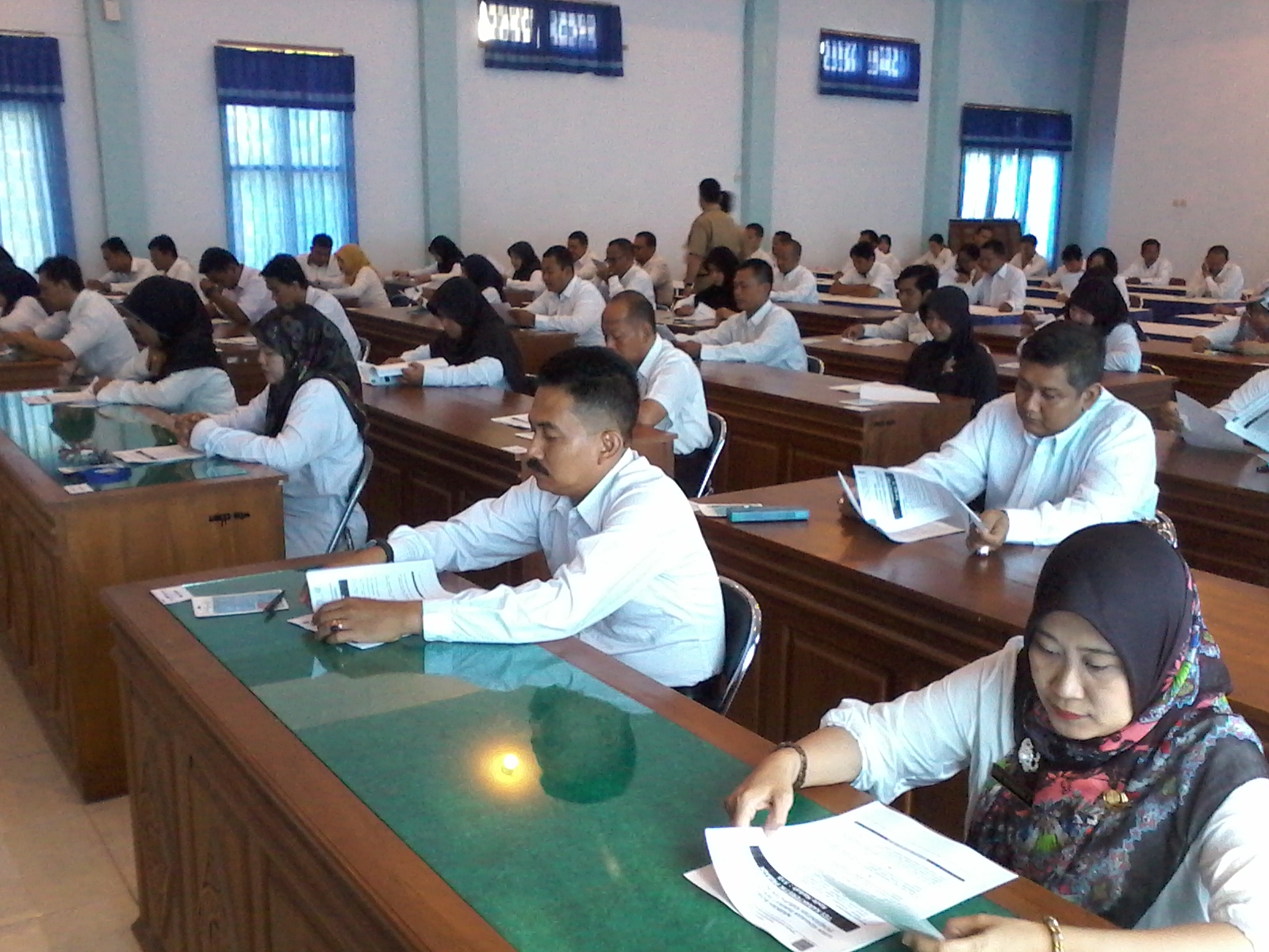 PENGUMUMAN HASIL UJIAN KENAIKAN PANGKAT PENYESUAIAN IJAZAH