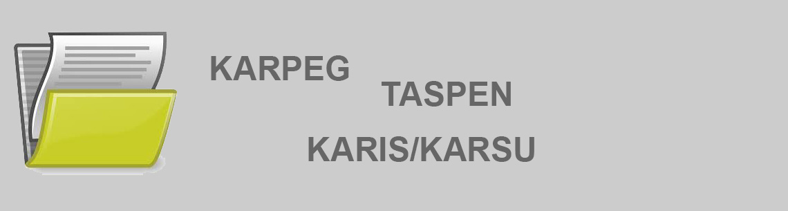 Kekurangan Berkas Usul Karpeg, Taspen, Karis Dan Karsu Keadaan  S/D 14 Oktober 2016