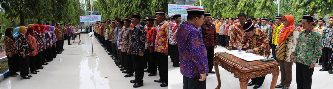 Pelantikan Jabatan Pimpinan Tinggi Pratama, Jabatan Administrator dan Jabatan Pengawas