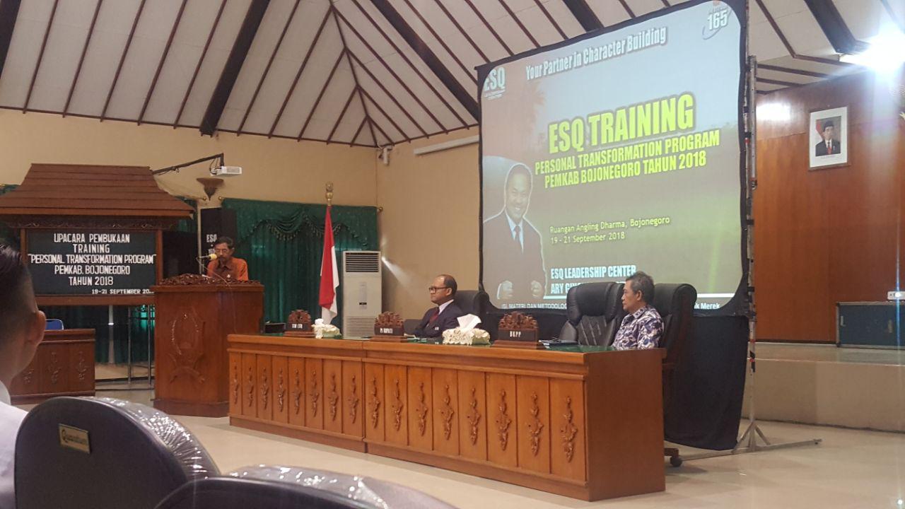 Training “Personal Transformation Program” untuk PNS Pemerintah Kabupaten Bojonegoro