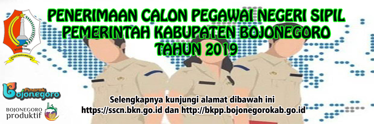 JADWAL PELAKSANAAN SKD PENERIMAAN CPNS KABUPATEN BOJONEGORO FORMASI 2019