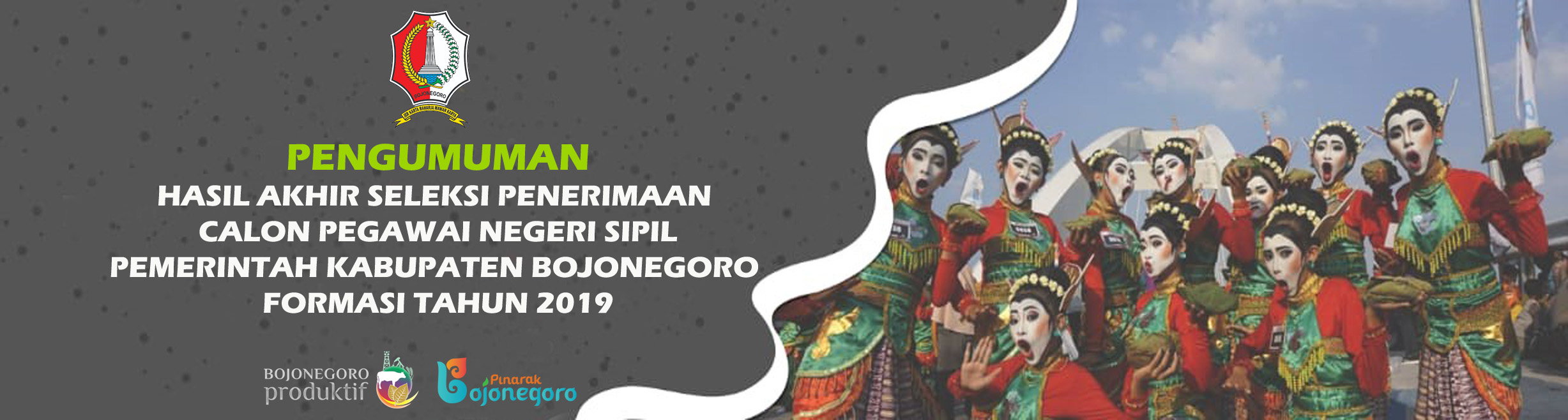 Hasil Akhir Seleksi Penerimaan CPNS Formasi Tahun 2019 Kabupaten Bojonegoro