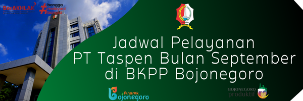 Jadwal Pelayanan PT Taspen Bulan September 2022