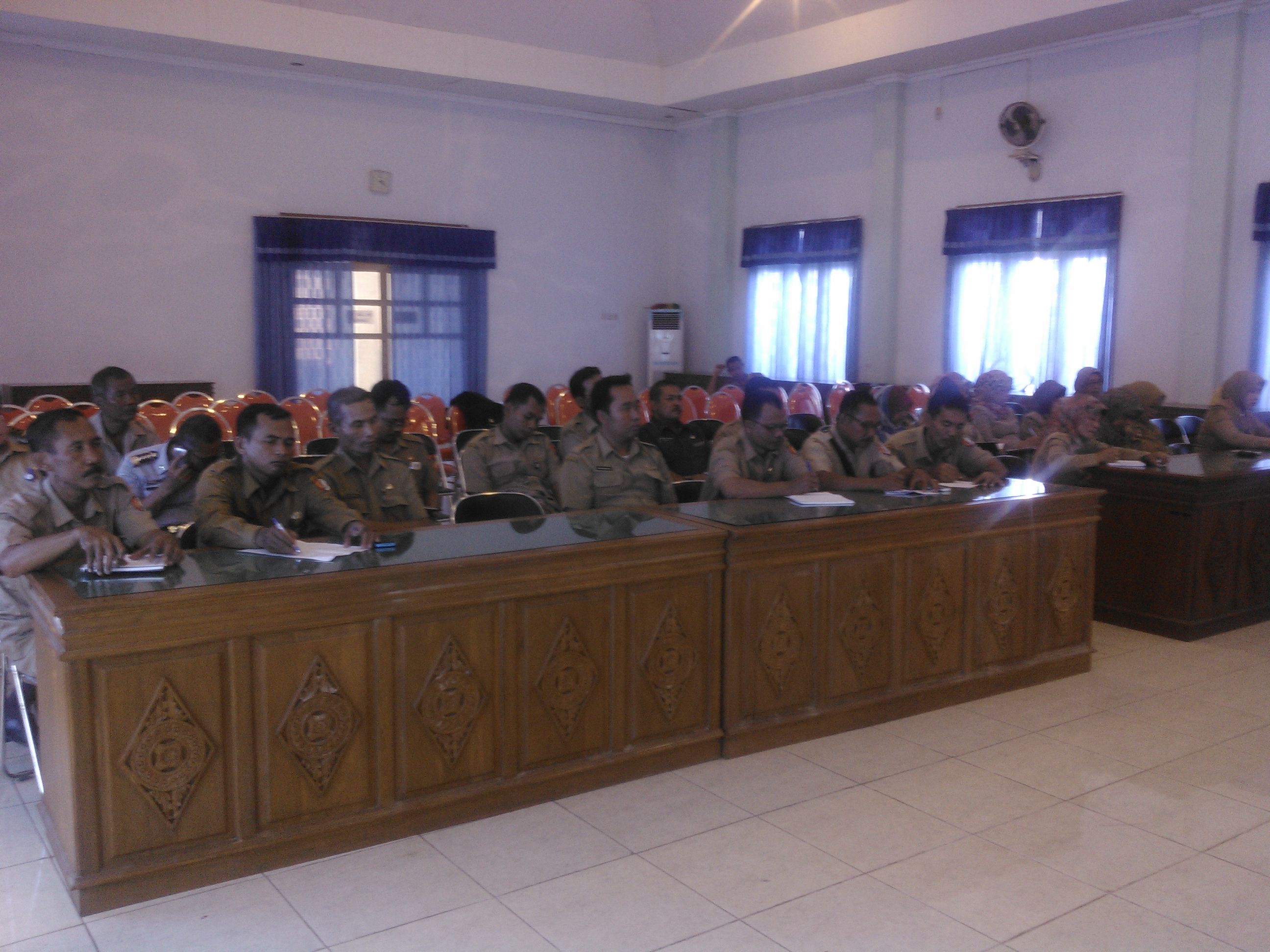 Pengarahan Diklat Pim Tingkat IV Angkatan XXXVIII Kabupaten Bojonegoro Tahun 2015