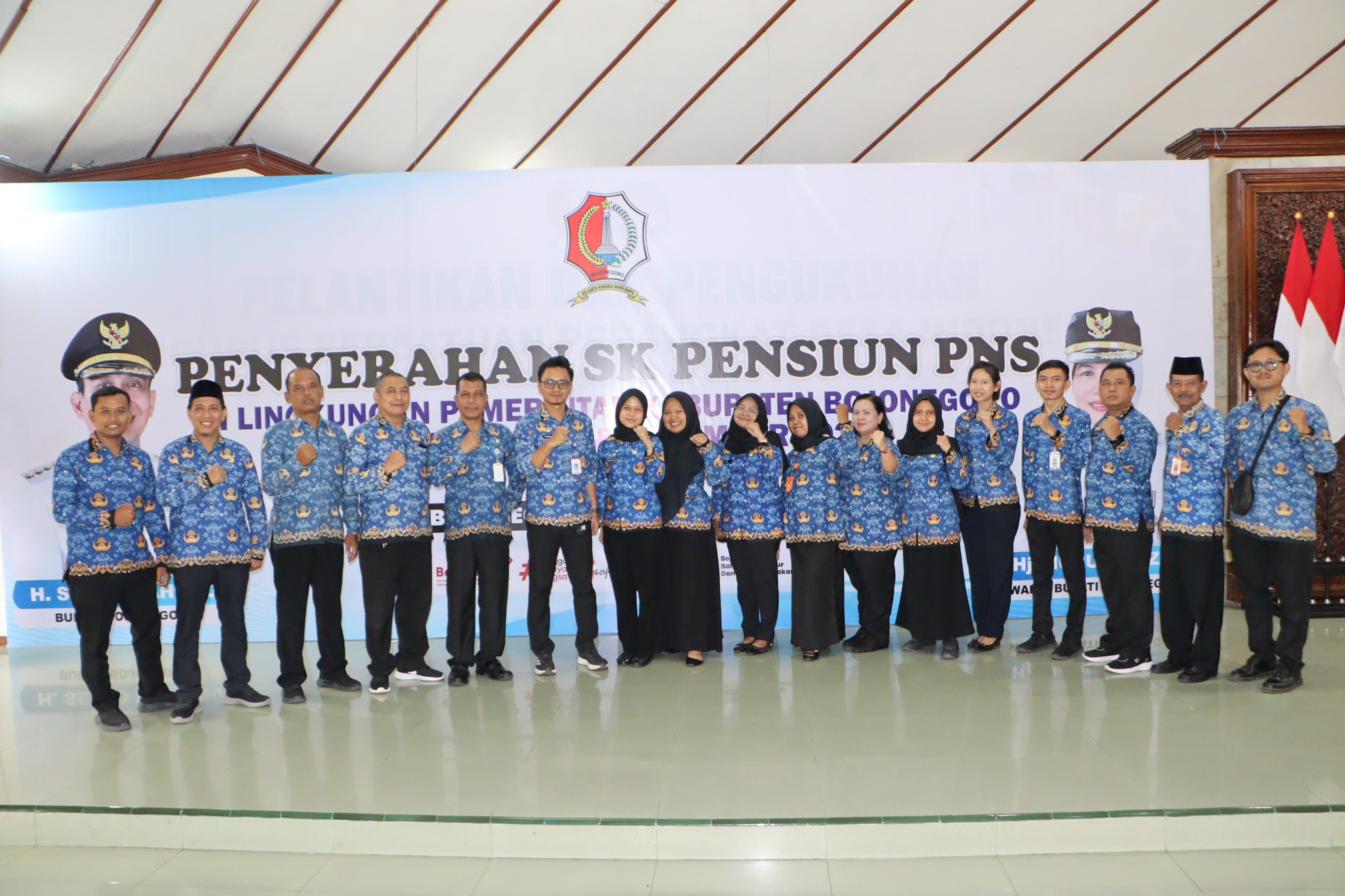 Penyerahan SK Pensiun